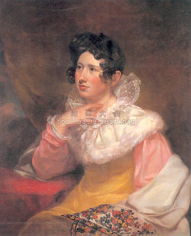 Portrait of Lucretia Pickering Walker Morse - 塞缪尔·芬利·布里斯·莫尔斯